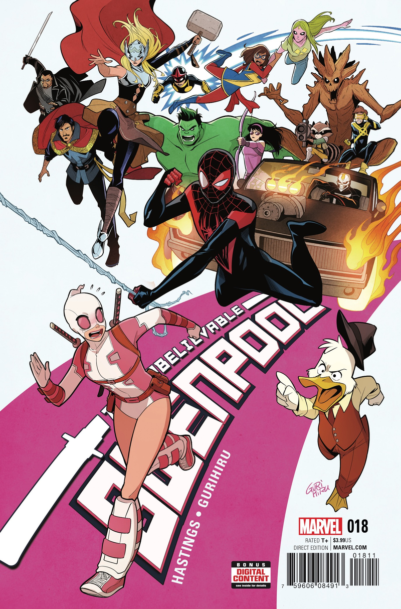 Image: Marvel Comics; cover by Gurihiru